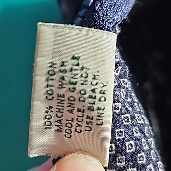 Vera Bradley Maple Leaf navy shoulder bag satchel purse blue coin Retired VGUC - Picture 11 of 13